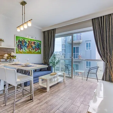 아파트 Stylish 1bedroom In The Heart Of St Julians 202 *